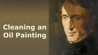 Cleaning an Oil Painting