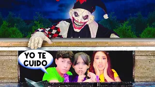 ESCONDIDOS DEL PAYASO *terminó mal* 🤡😨 | Karla Bustillos