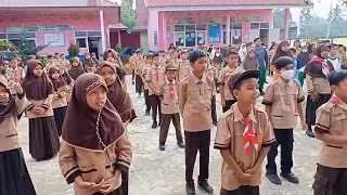 Kegiatan pembiasaan hari Sabtu UPT SDN 07 Sungayang