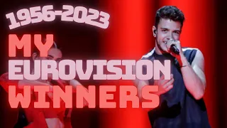 My Personal Eurovision Winners | 1956-2023