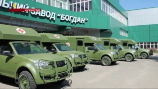 Ukraine's Bulletproof Military Ambulances