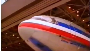 1991 American Airlines DC-10 to London commercial.