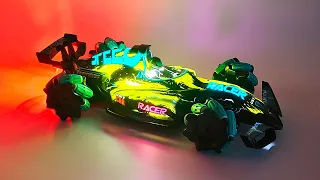 2.4G Stunt Spray Racing Car With Voice and LED Lights | TigerSniff
