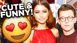 Tom & Zendaya's Cute and Funny Moments! (Part 2)