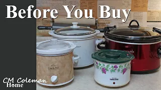 Before You Buy A Slow Cooker