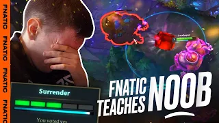 Selfmade coaches noob how to get out of Silver! | Fnatic Teaches Noob Ep2
