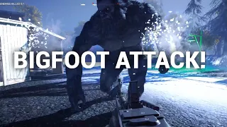 Far Cry 5 Bigfoot attack on snow city!