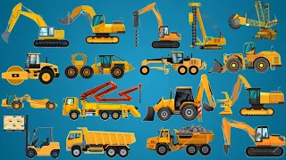 Mega Excavators & Big Equipments Synthetic | Digger, Demolition, Wracking ball crane, Ripper, Auger