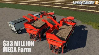 Building a Massive $33 Million MEGA Farm | #8 | Pacific NorthWest | FS19 | Farming Simulator 19
