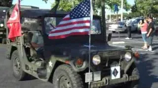 MVPA Historic Military Convoy Arrival Stockton, CA 7/7/09