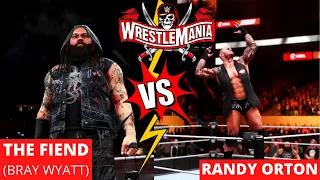 The Fiend vs Randy Orton | Wrestlemania 37 | WWE 2K20 | Official VSGamerz |