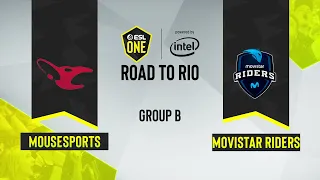 CS:GO - mousesports vs. Movistar Riders [Inferno] Map 1 - ESL One: Road to Rio - Group B - EU