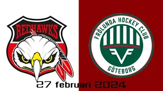 Frölunda VS Malmö - 27 februari 2024