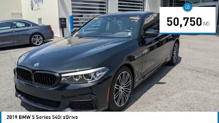 2019 BMW 5 Series M8251