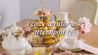 A Cozy Winter Afternoon Tea Party | Planning, Recipes, & Decor