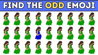 FIND THE ODD EMOJI OUT | Test Your Eyes | Hard Level