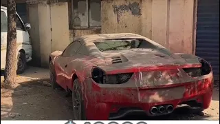 $40000 Ferrari 458 restoration the whole process #ferrari #carrestoration #458 #diy #fixed #