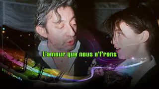 Serge Gainsbourg & Charlotte - Lemon incest (voix masculine) (1984) [BDFab karaoke]