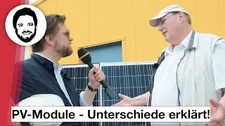 PV-Module - Unterschiede erklärt! Mono-, Polykristallin oder Dünnschicht - mit Holger Laudeley