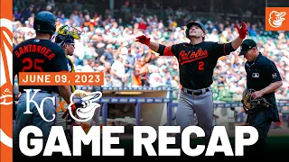 Royals vs Orioles Game Recap (6/09/23) | MLB Highlights | Baltimore Orioles