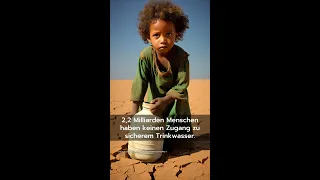 Die globale Wasserkrise: 2,2 Mrd. Menschen ohne sicheres Trinkwasser