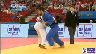 Judo 2013 European Championships Budapest: Larose (FRA) - Jacinto (POR) [-66kg]