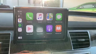 Audi A8 S8 4h CarPlay Android Auto