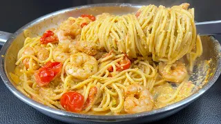 Verblüffend einfach! Spaghetti Deluxe Garnelen & Knoblauch in Rekordzeit! 😱🍤