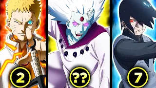 Naruto's 15 STRONGEST Characters RANKED Weakest To Strongest!