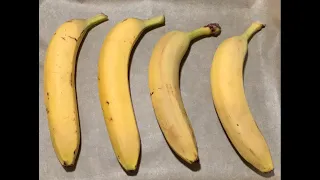 4 Bananen + super einfaches und leckeres Rezept