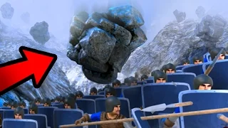 AVALANCHE VS 10,000 PENGUINS + STEVE!!! | Ultimate Epic Battle Simulator HD