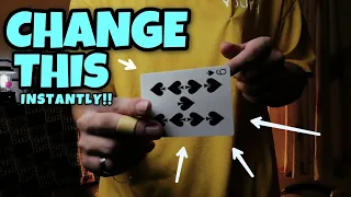 How to INSTANTLY Change Any Card - SNAP CHANGE TUTORIAL