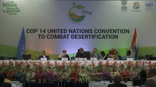 Climate Action and Reducing Human Footprint - Sadhguru at UNCCD COP 14