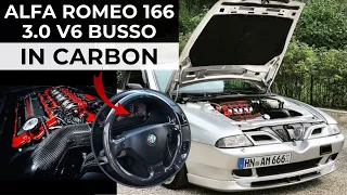 Alfa Romeo 166 3.0 V6 Busso in Carbon!