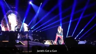Aerosmith highlights at Tele2 Arena in Sweden 2014 (Golden circle) - HD 1080p