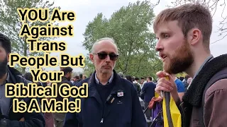 Your Biblical God Has A Gender! Paul Williams and Christian Speakers Corner Sam Dawah