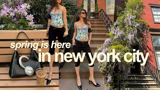 nyc vlog: its finally spring in the city