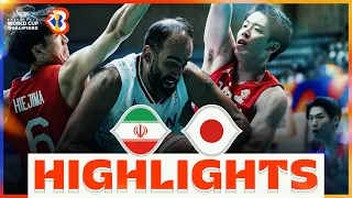 🇮🇷 IRI - 🇯🇵 JPN | Basketball Highlights - #FIBAWC 2023 Qualifiers