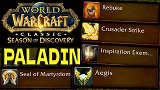 Paladin Runes 1-5 Season of Discovery