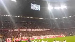 FC Bayern - VfL Wolfsburg (22.8.2014) Saisoneröffnung - Mannschaftsaufstellung