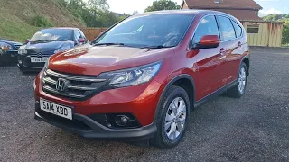 Why the Honda CRV is my Favourite medium sized SUV. 2014 1.6I-DTEC SE review and walk around video.