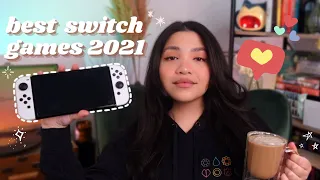 My TOP 10 Nintendo Switch Games of 2021 | cozy + casual games, rpg, action adventure 🎊🎉