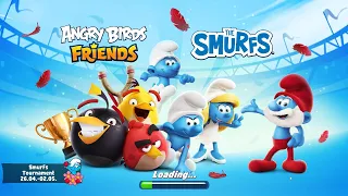Angry Birds Friends. Smurfs Tournament 5. 3 stars. Passage from Sergey Fetisov