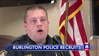 Burlington Police Department swears in 7 new officers