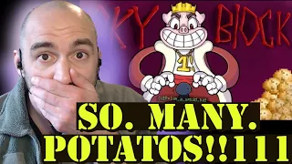 Spud's Revenge! Army Combat Veteran Reacts to Technoblade-Skyblock Potato War 2-