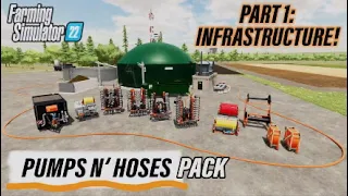Pt 1 | COMPLETE GUIDE to PUMPS N’ HOSES PACK/DLC | FS22 Farming Simulator 22 | INFO SHARING PS5.