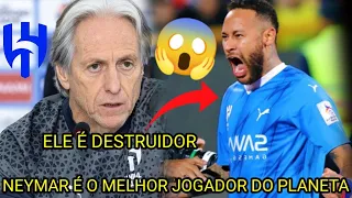 OLHA O QUE JORGE JESUS TÉCNICO DO AL-HILAL FALOU DO NEYMAR😯