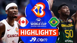 Absolute Thriller in Jakarta as Brazil Beat Canada | J9 Highlights | FIBA Basketball World Cup 2023