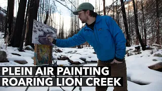 Plein Air Painting: Roaring Lion Creek 2020