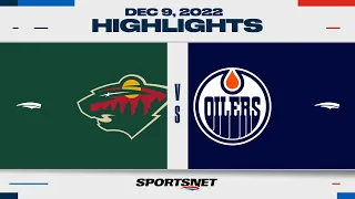NHL Highlights | Wild vs. Oilers - December 9, 2022
